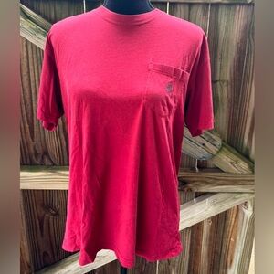 Southern Proper Red Original Logo Short Sleeve T-Shirt Size S
